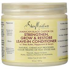 Shea Moisture Jamaican Black Castor Oil Leave-In Conditioner 11 oz.