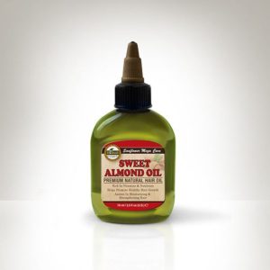 Sweet Almond Natural Hair Oil - 2.5 fl oz